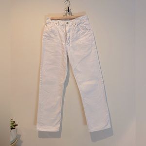 Vintage white straight wranglers